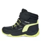 Чоботи зимові дитячі Geox J Sentiero В.B ABX C Black/Lime р.31\13\20 см - зображення 3