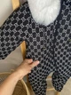 Зимовий дитячий комбінезон для новонародженого цільний з капюшоном пінетки та рукавички від 1.5 до 2-х років Розмір 86 см Чорний (CAK06) - зображення 2