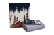 Комплект постільної білизни First Choice Flanel 160×220 см Nature Navy Blue - зображення 2