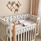 Постельный комплект для новорожденных в кроватку Baby Dream Пингвин, цвет бежевый - изображение 2