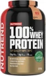 Сывороточный протеин Nutrend 100% Whey Protein порошок 2250 г Кофе со льдом (8594073179142) - изображение 1