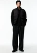 Чоловічий легкий стьобаний жилет Slim fit H&M (57625) L Чорний - изображение 1
