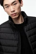 Чоловічий легкий стьобаний жилет Slim fit H&M (57625) L Чорний - изображение 5