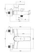 Набор смесителей PERLA KING-2 (PSH7204+PSH7203+PSF1031+ PSF2002+ PSS1850) 10704-C - изображение 5