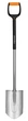 Fiskars Лопата штикова Xact L - зображення 1