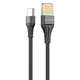 Кабель Proove Double Way Silicone 2.4A USB на Type-C (1m) Black - зображення 1