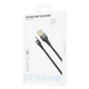 Кабель Proove Double Way Silicone 2.4A USB на Type-C (1m) Black - зображення 3