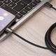 Кабель Proove Energy Stream 60W Type-C to Type-C 3А (1m) Black - зображення 2