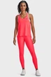 Жіночі коралові тайтси Armour HiRise Leg Under Armour XS 1365336-628 - зображення 2
