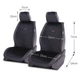 Накидки чехлы на передние для MITSUBISHI OUTLANDER 2006-2012 AUAU Polosso черные - изображение 3
