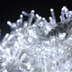Светодиодная гирлянда на елку, 28м, 500 LED, 8 режимов, прозрачный провод, Холодный белый - изображение 6