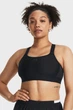 Жіночий чорний топ UA HG Armour High-BLK Under Armour XS 1379195-001 - изображение 2
