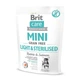 Сухой корм Brit Care Mini GF Light and Sterilised для стерилизованных собак мелких пород с кроликом и лососем - изображение 2
