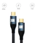 Кабель USB Type-c Type-c 240W 1.5 метра (PD3.1, E-Marker, 48V/5A), черный (0413) - изображение 1