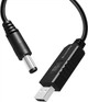 Кабель питания для роутера ColorWay 12V (USB-DC 5.5х2.5 мм) 1 м Black (CW-CBUD067-BK) - изображение 5