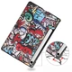 Чехол для планшета BeCover Smart Case Samsung Tab S9 (SM-X710/SM-X716)/S9 FE (SM-X510/SM-X516B) 11.0" Graffiti (710417) - изображение 6