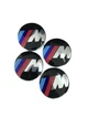 Колпачки в диски BMW "M" performance, заглушки в колеса 68 мм (комплект) - изображение 1