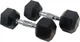 Гантель шестигранна UnderFit UF53, 30 кг - изображение 3