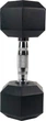 Гантель шестигранна UnderFit UF51, 25 кг - изображение 2