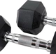 Гантель шестигранна UnderFit UF51, 25 кг - изображение 4
