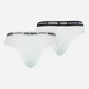 Набор трусиков бразилиана женских хлопковых Puma Women Brazilian 2P 90785604 XS 2 шт White (8718824913162) - изображение 5