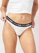 Набір трусиків танга Puma Women String 2P 90785404 XS White (8718824912660) - зображення 1