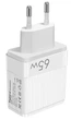 Сетевое зарядное устройство 65W LEXEGO UN-20 USB Type C GaN power быстрая зарядка для айфон iPhone iPad Samsung Huawei Xiaomi Блок питания для телефона айфона самсунга планшета легкий Адаптер зарядки для путешествий PD QC 3.0 Travel Adapter White UN-20W - изображение 3