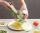 Багатофункціональна овочерізка зі змінними насадками slicer 2232 терка для овочів з контейнером - зображення 9