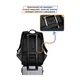 Рюкзак міський Mark Ryden 7080D 31л для ноутбука 17,3" та USB Black (16247) - зображення 10