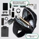 Рюкзак міський-антивор однолямковий Ozuko 9223 5л з кодовим замком з USB Black (16210) - зображення 4