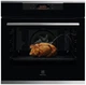 Electrolux Духовий шафа електричний, 72л, A+, дисплей, конвекція, піроліз, телескопічні напрямні, чорний+нерж - зображення 1