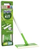 Набір для миття підлоги SWIFFER Traps & Locks зі шваброю та серветками Салатовий - изображение 1