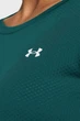 Жіноча зелена футболка Tech Mesh SS Under Armour XS 1328964-449 - зображення 3