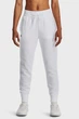 Жіночі білі спортивні штани UA Rival Fleece Jogger Under Armour S 1379438-100 - изображение 1
