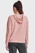 Жіноче рожеве худі Rival Terry Hoodie Under Armour S 1369855-676 - изображение 3