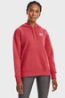 Жіноче червоне худі Essential Fleece Hoodie-GRY Under Armour S 1373033-638 - изображение 1