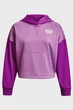 Жіноче рожеве худі Armour Fleece Layer Under Armour XS 1374529-537 - изображение 5