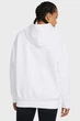 Жіноче біле худі Essential Flc OS Hoodie Under Armour LG 1379495-100 - изображение 2