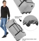 Сумка дорожня на колесах TravelZ Wheelbag 100 Liter Grey (603092) - изображение 6