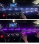 Декоративная подсветка салона авто 110+25см Rgb с Bluetooth управлением - изображение 3