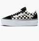 Кеди Vans Checkerboard Old Skool Stackform Shoe Black VN0A7Q5MTYQ 38 - зображення 1