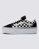 Кеди Vans Checkerboard Old Skool Stackform Shoe Black VN0A7Q5MTYQ 38 - зображення 2