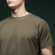 Набір футболок Basic Ukrarmor Military T-shirt без логотипу. Матеріал Cottone/Elastane, олива XL - зображення 4