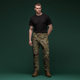 Комплект футболок Basic Ukrarmor Military T-shirt без логотипа. Материал Cottone/Elastane, черный L - изображение 5