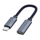 Перехідник Hoco UA29A Type-C male to iP female (L=0.15m) Колір Темно-синій - зображення 1