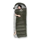 Спальник с капюшоном Naturehike U350 NH20MSD07, (1°C), левый, зеленый - изображение 3