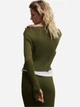 Джемпер женский H&M 061176445 L Хаки (6666000329639) - изображение 2