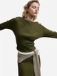 Джемпер женский H&M 061176445 L Хаки (6666000329639) - изображение 3