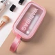 Жіноча косметичка WASHBAG 26х15х10 см Рожевий - зображення 3