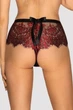 Трусики-шортики Obsessive 2/3(S/M) Чорно-червоний (102655) - зображення 2